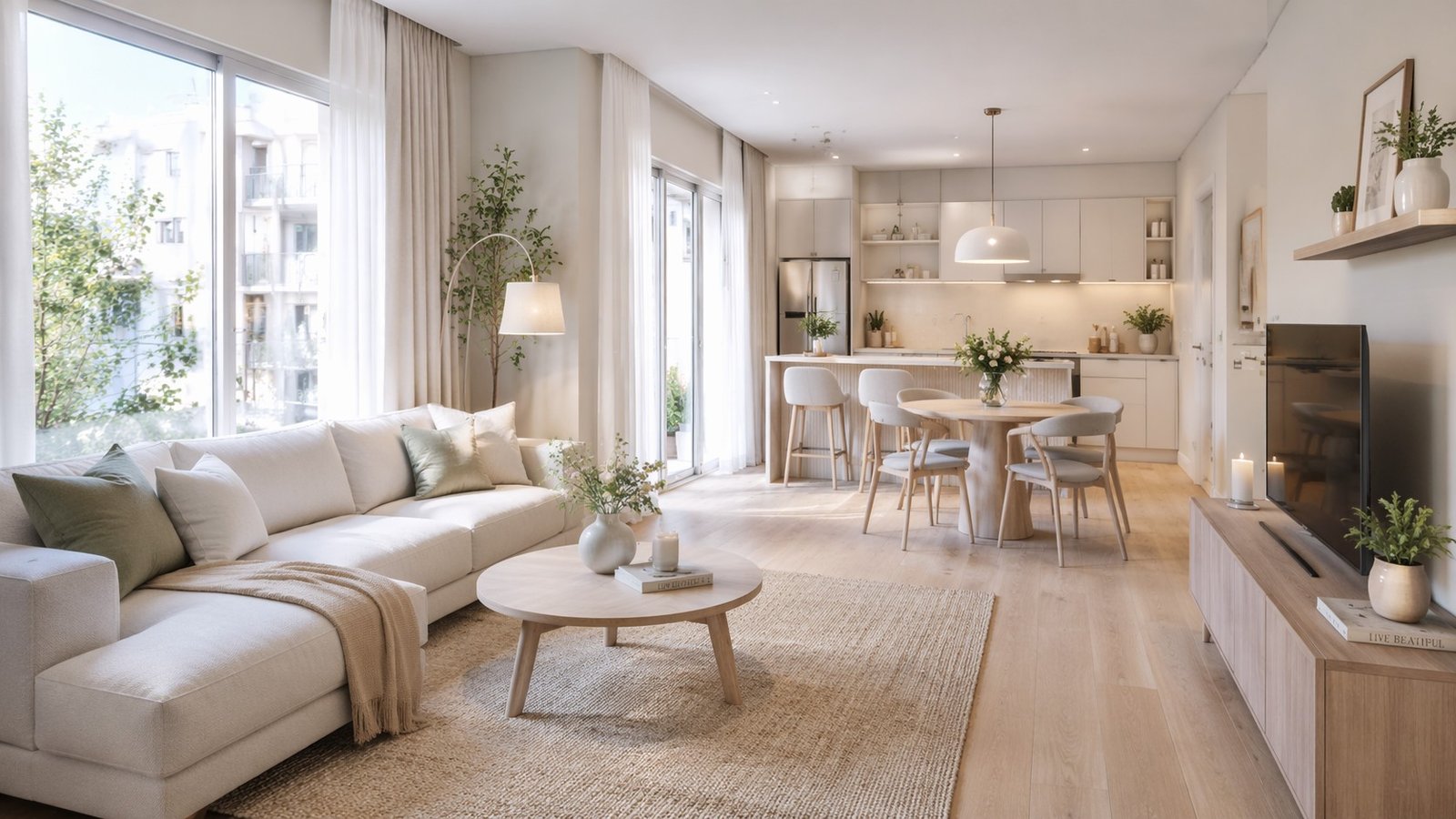 Best Color Ideas for Small Apartments to Make Rooms Feel Larger