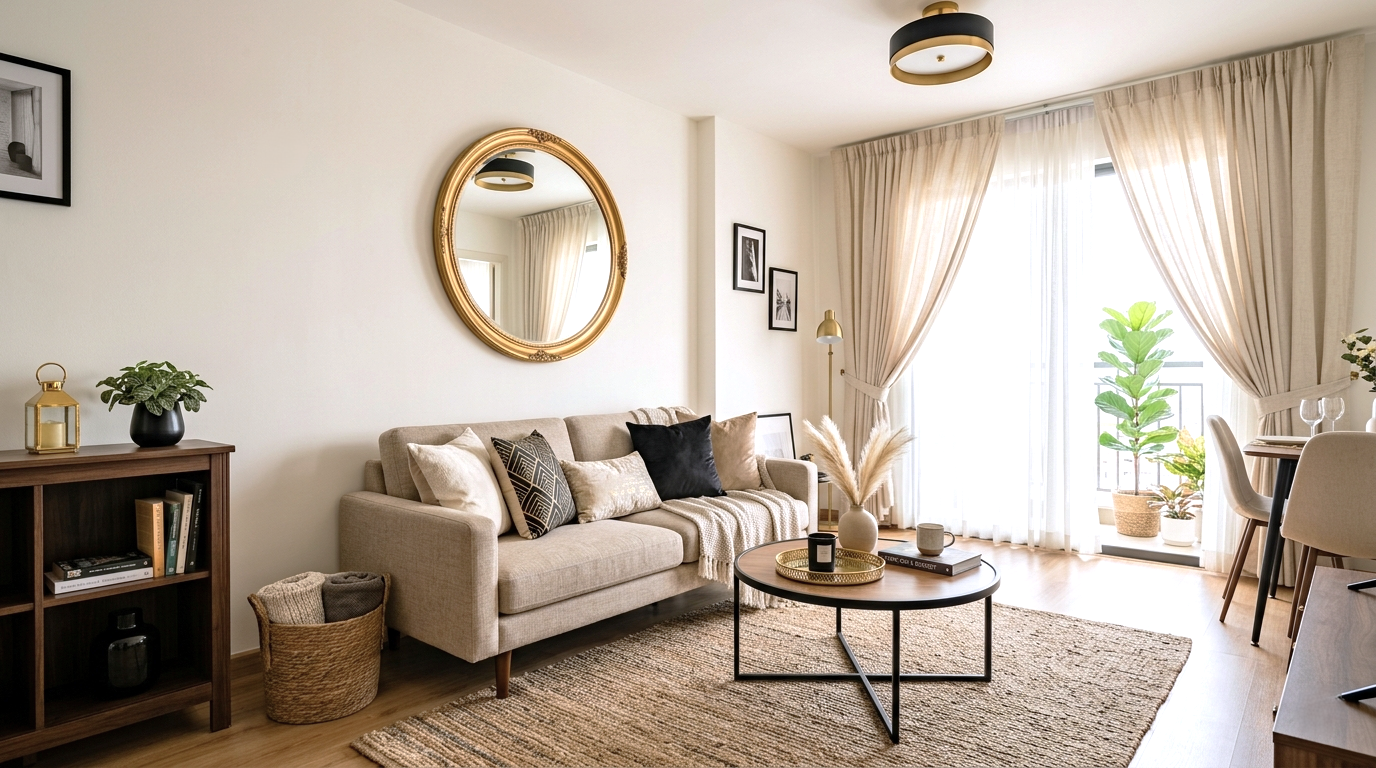 How to Make a Small Apartment Look Luxurious on a Budget